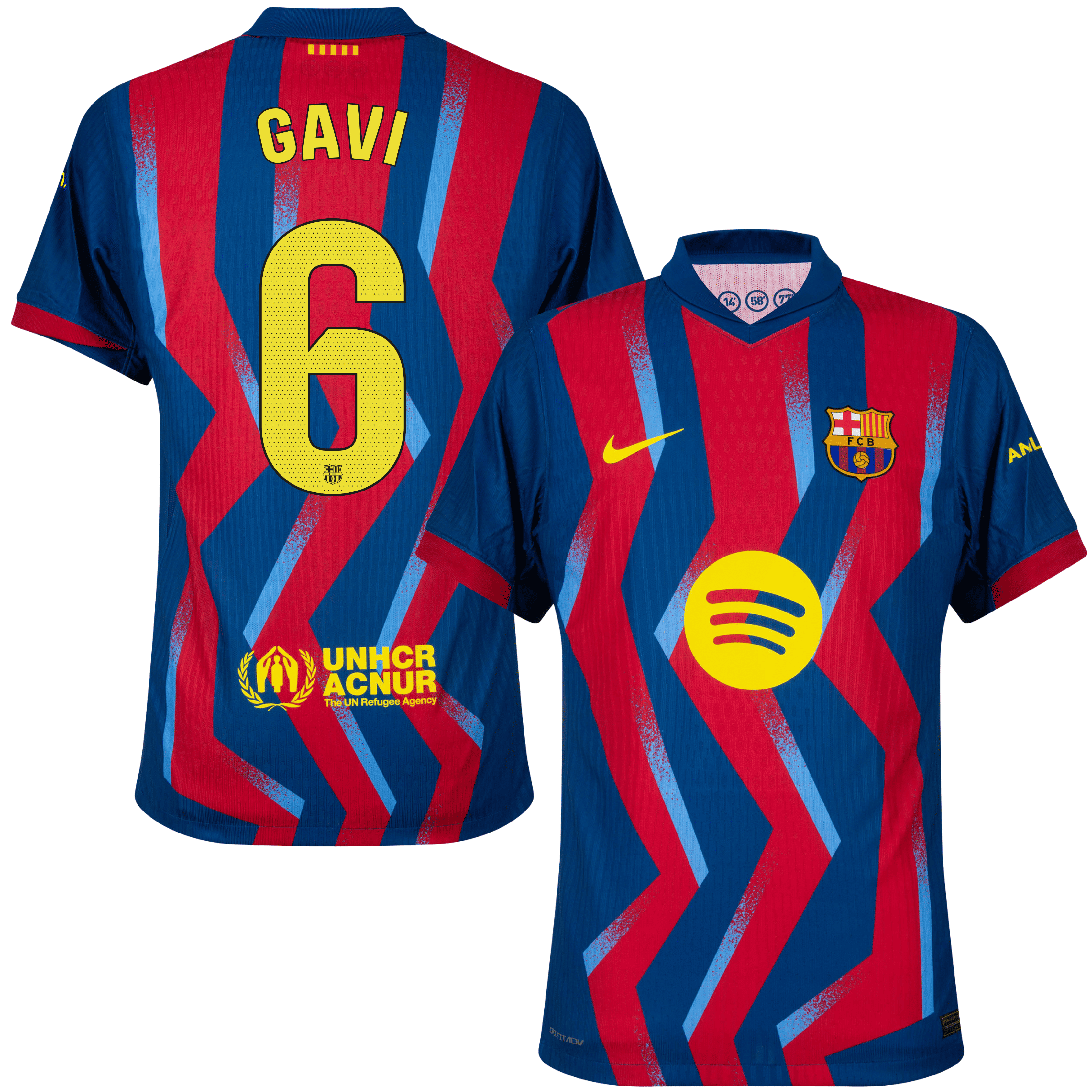 4ª Camisola Barcelona 25/26 - Gavi 6 4