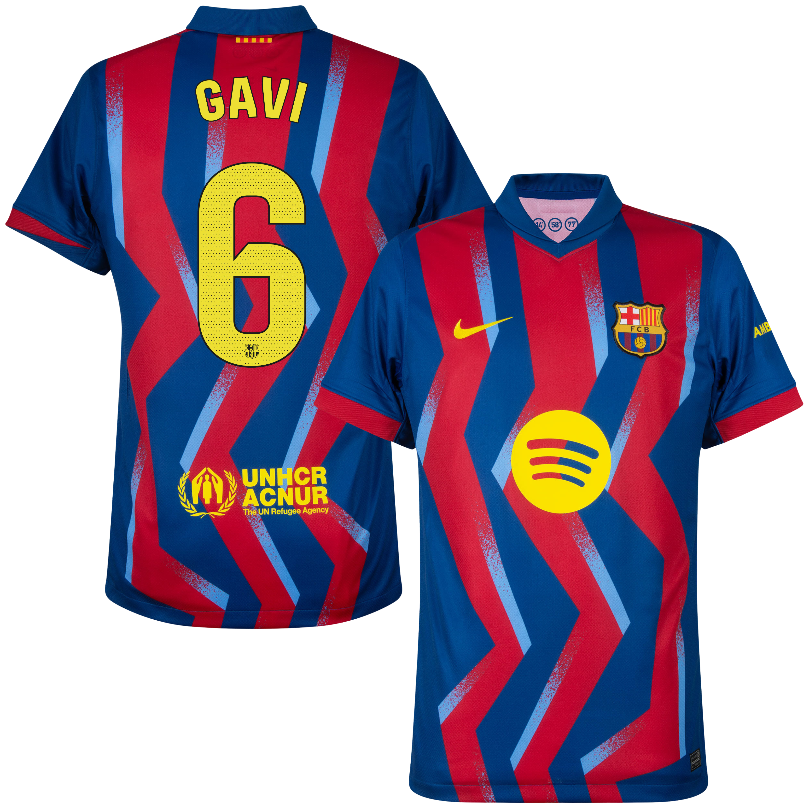 4ª Camisola Barcelona 25/26 - Gavi 6 1