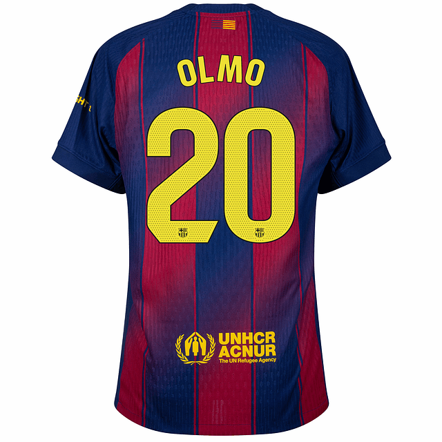 Camisola Principal Barcelona 25/26 - Olmo 20