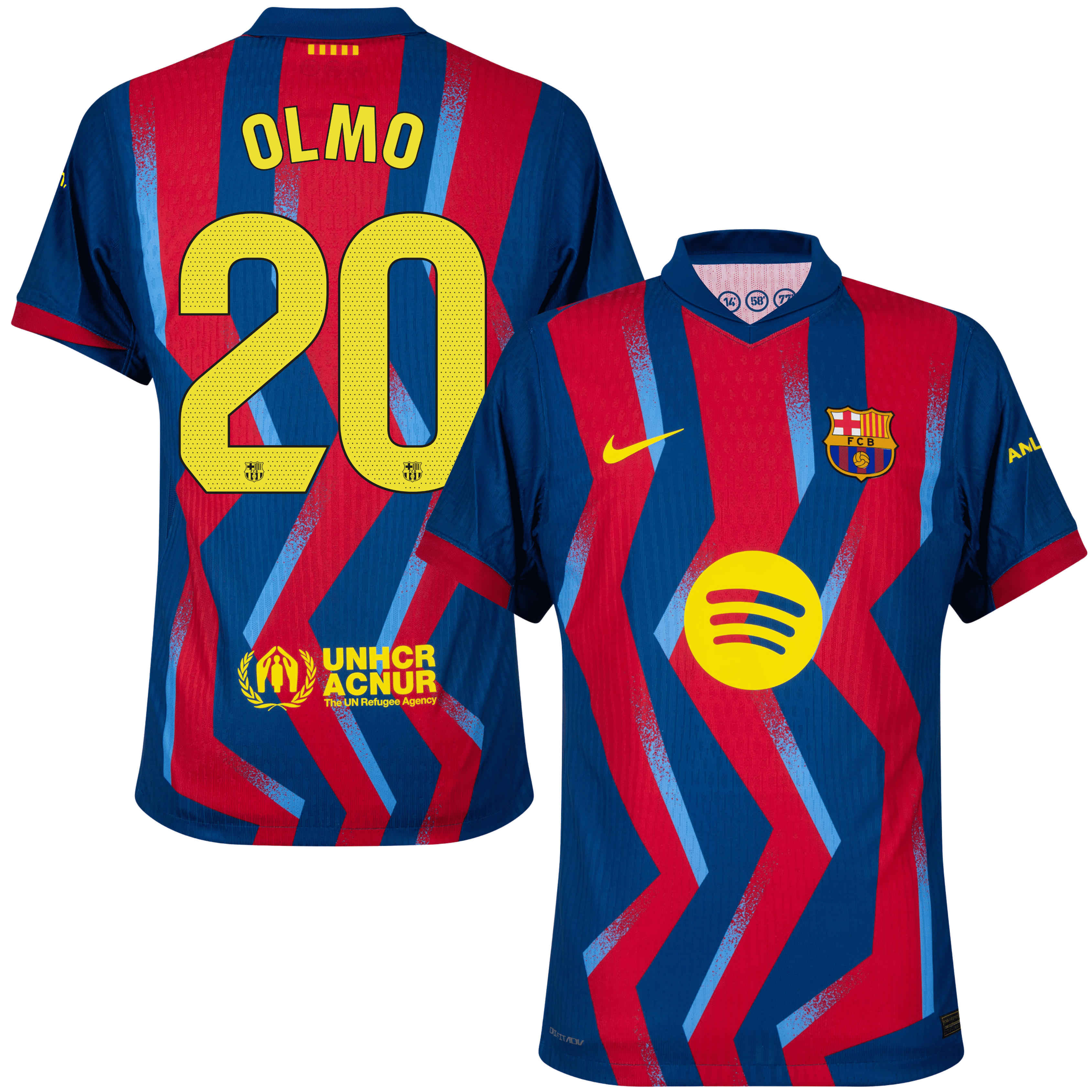 4ª Camisola Barcelona 25/26 - Olmo 20 5