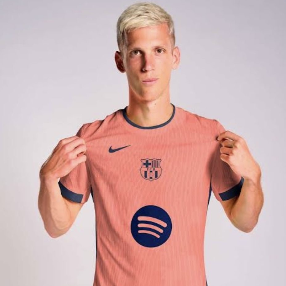 Criança - 3ª Camisola Barcelona Total 90 25/26 - Olmo 20 4