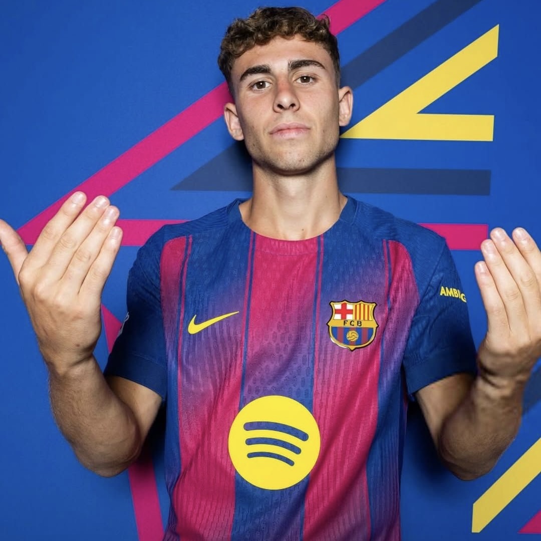 Criança - Camisola principal Barcelona 25/26 - Fermín 16 4