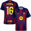 Criança - Camisola principal Barcelona 25/26 - Fermín 16