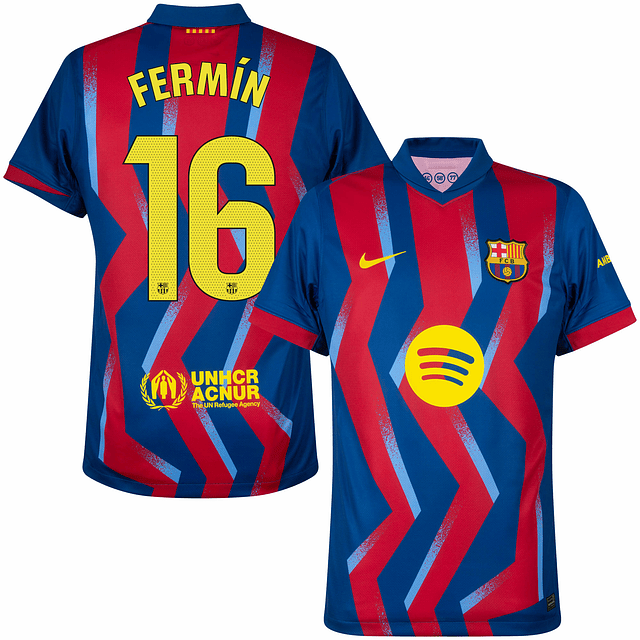Criança - 4ª Camisola Barcelona 25/26 - Fermín 16