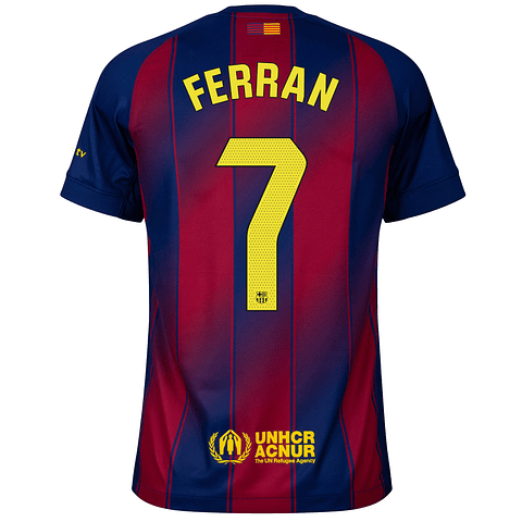 Criança - Camisola principal Barcelona 25/26 - Ferran 7