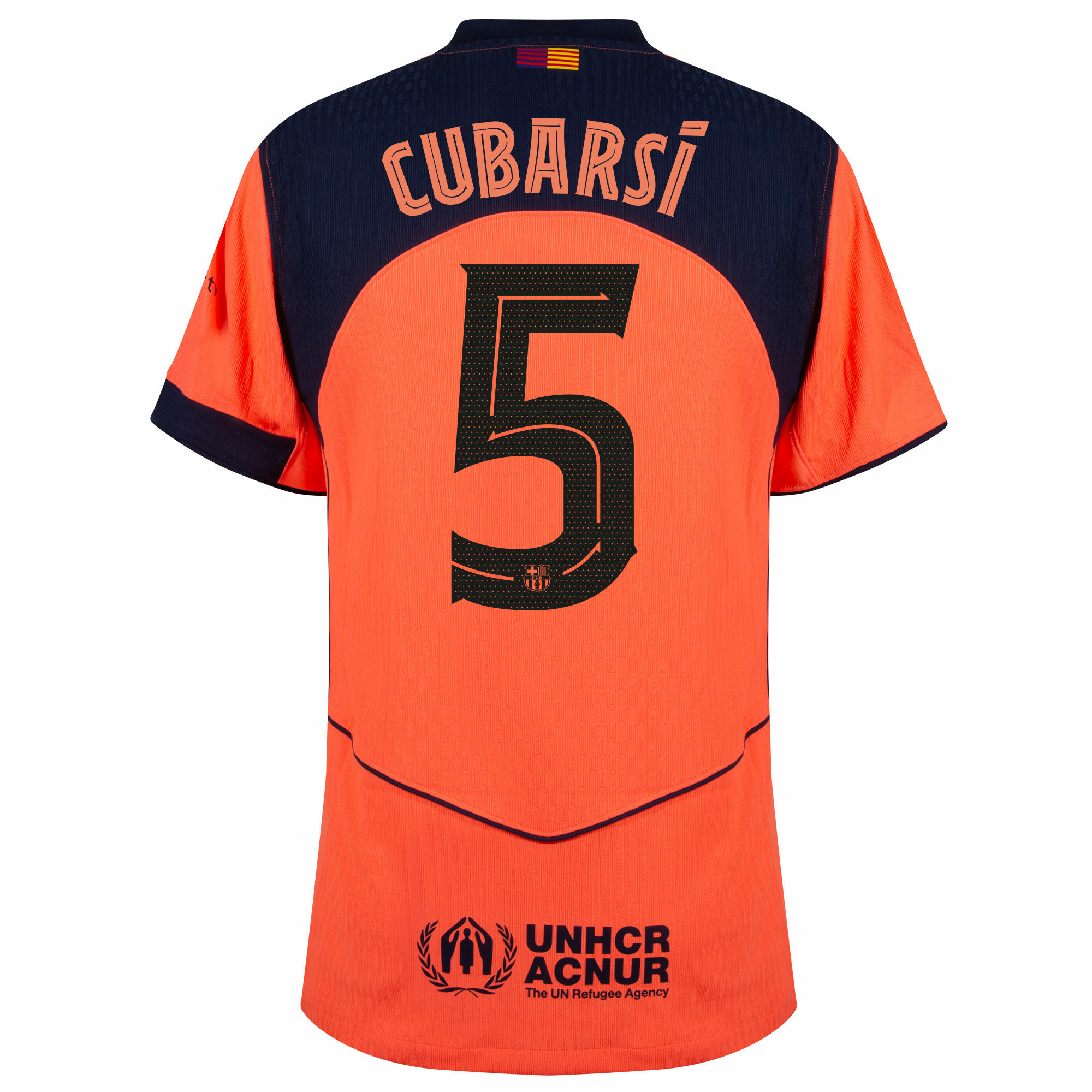 3ª Camisola Barcelona Total 90 25/26 - Cubarsí 5 6