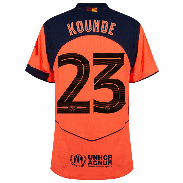 3ª Camisola Barcelona Total 90 25/26 - Kounde 23