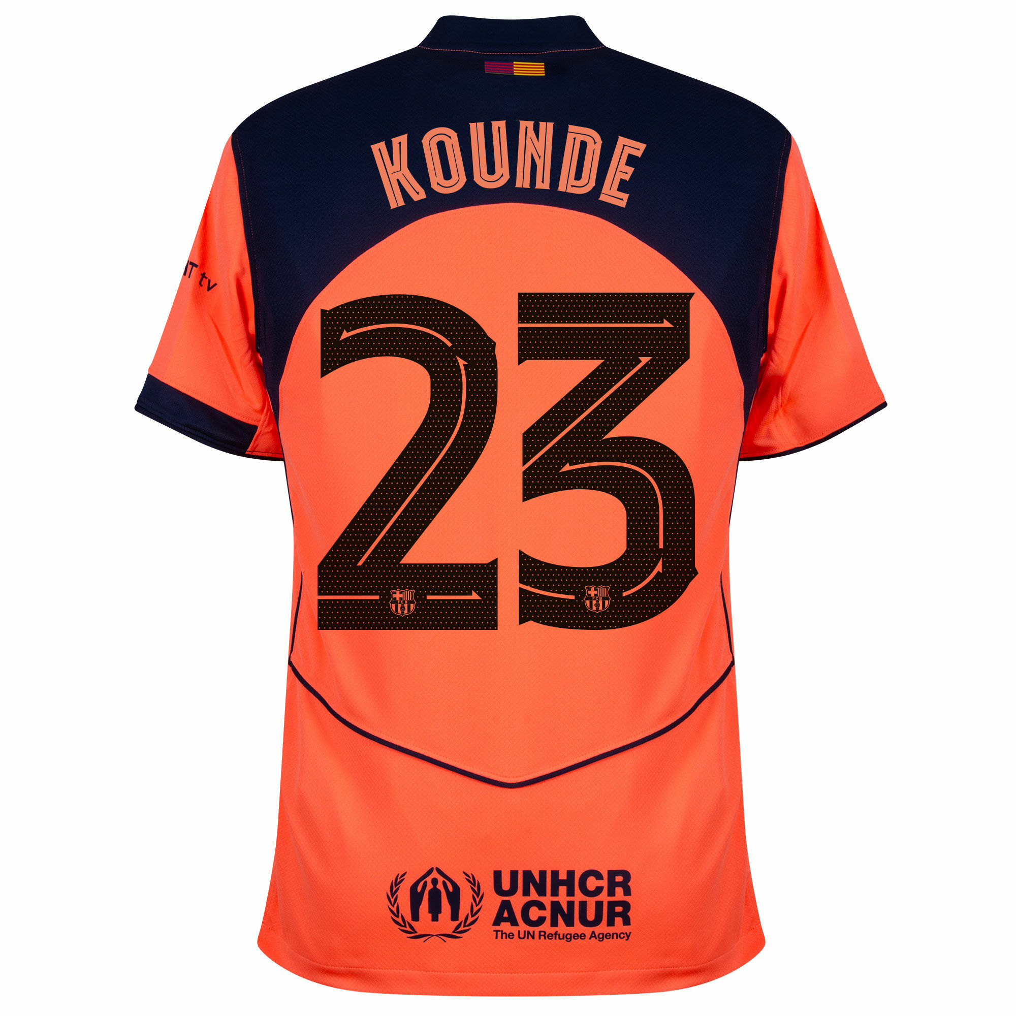 3ª Camisola Barcelona Total 90 25/26 - Kounde 23 2