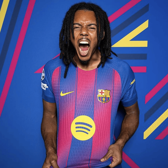 Criança - Camisola principal Barcelona 25/26 - Kounde 23