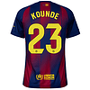 Criança - Camisola principal Barcelona 25/26 - Kounde 23