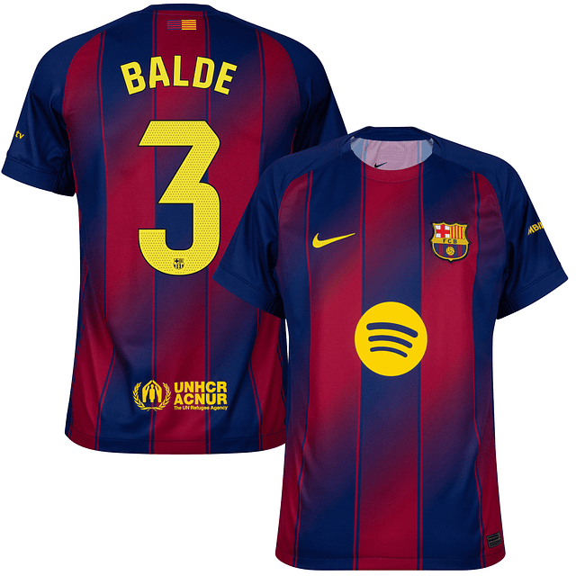 Criança - Camisola principal Barcelona 25/26 - Balde 3