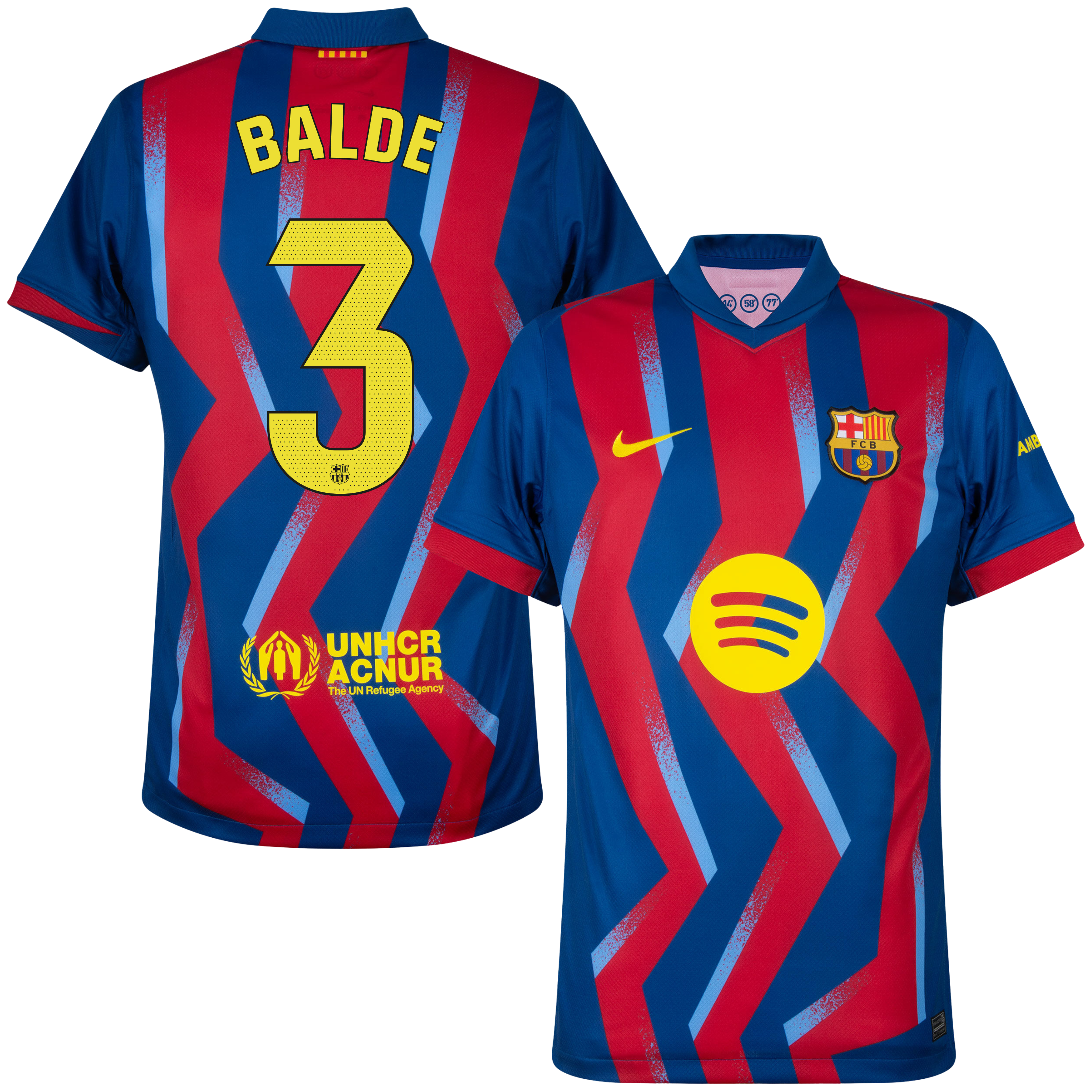 Criança - 4ª Camisola Barcelona 25/26 - Balde 3 1