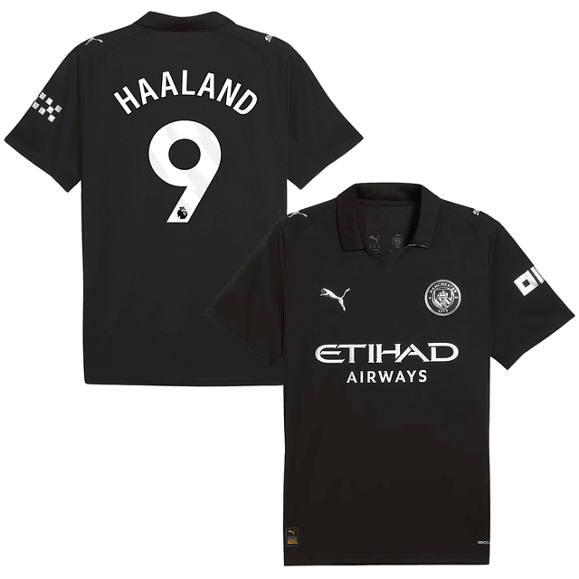 Camisola alternativa Man City 25/26 - Haaland 9