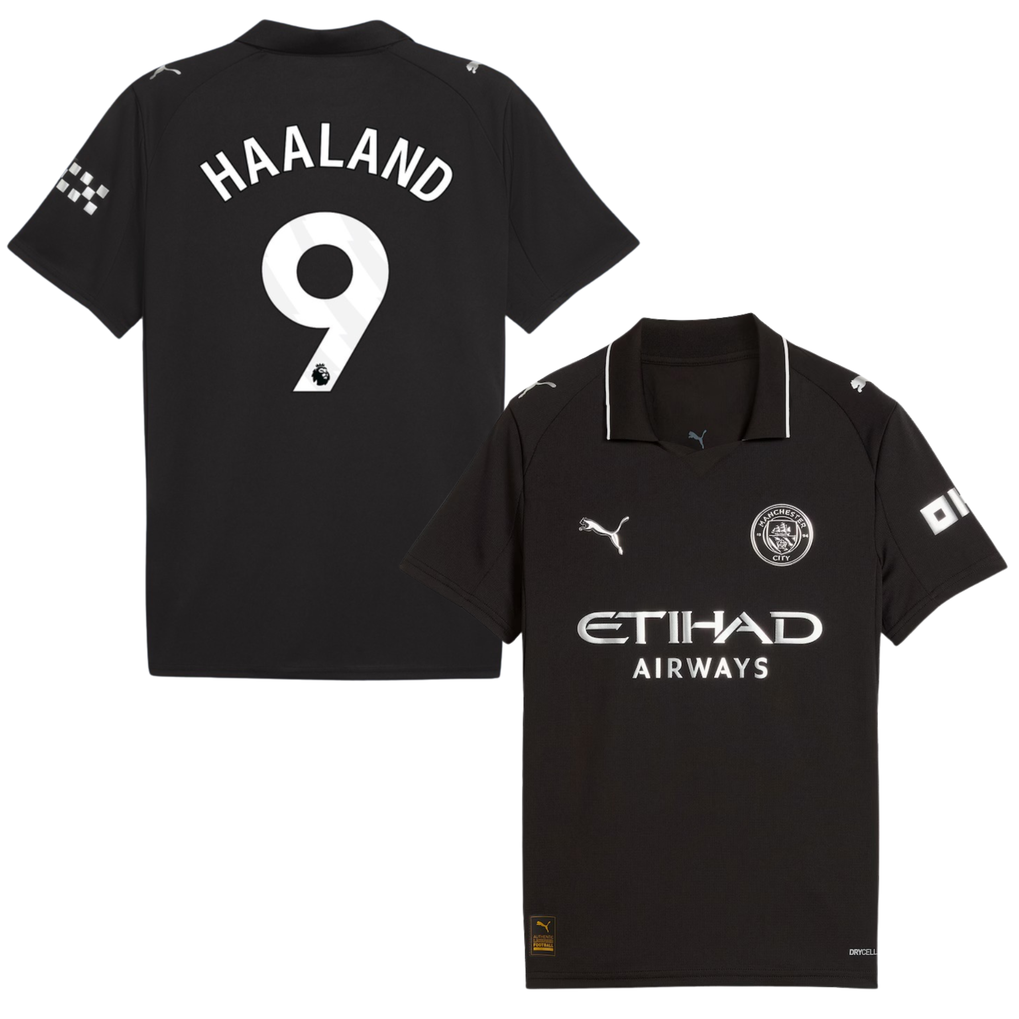 Criança - Camisola alternativa Man City 25/26 - Haaland 9 1