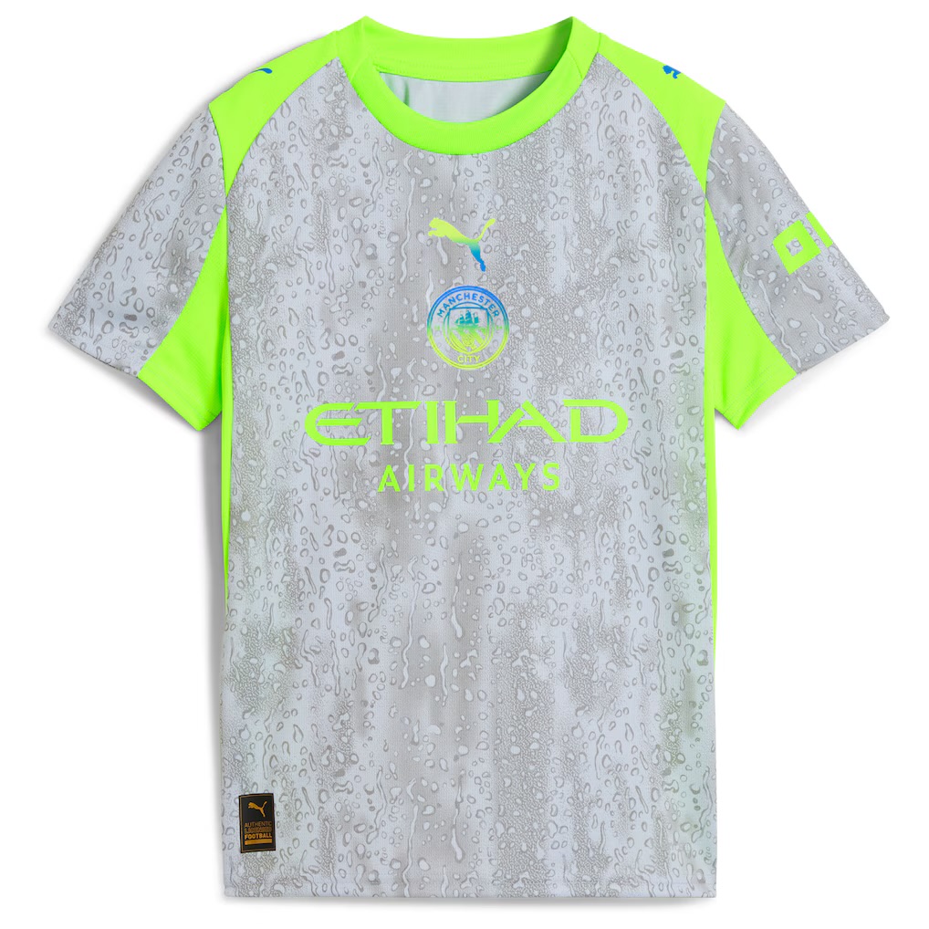 Criança - 3ª Camisola Man City 25/26 - Haaland 9 3