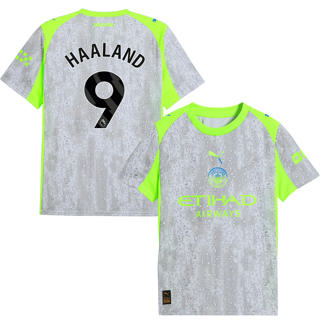 Criança - 3ª Camisola Man City 25/26 - Haaland 9