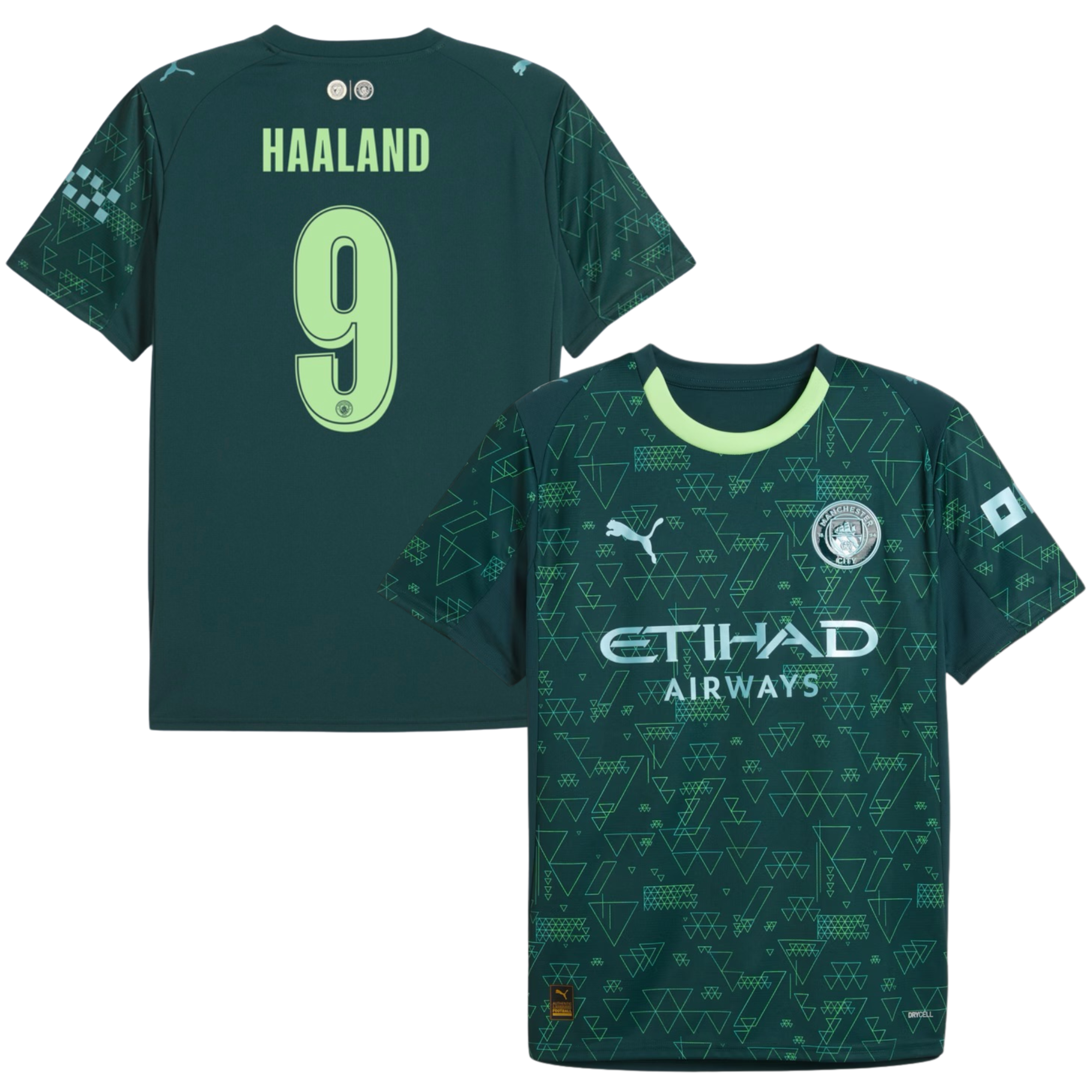 Camisola Man City EA Sports 25/26 - Haaland 9 1
