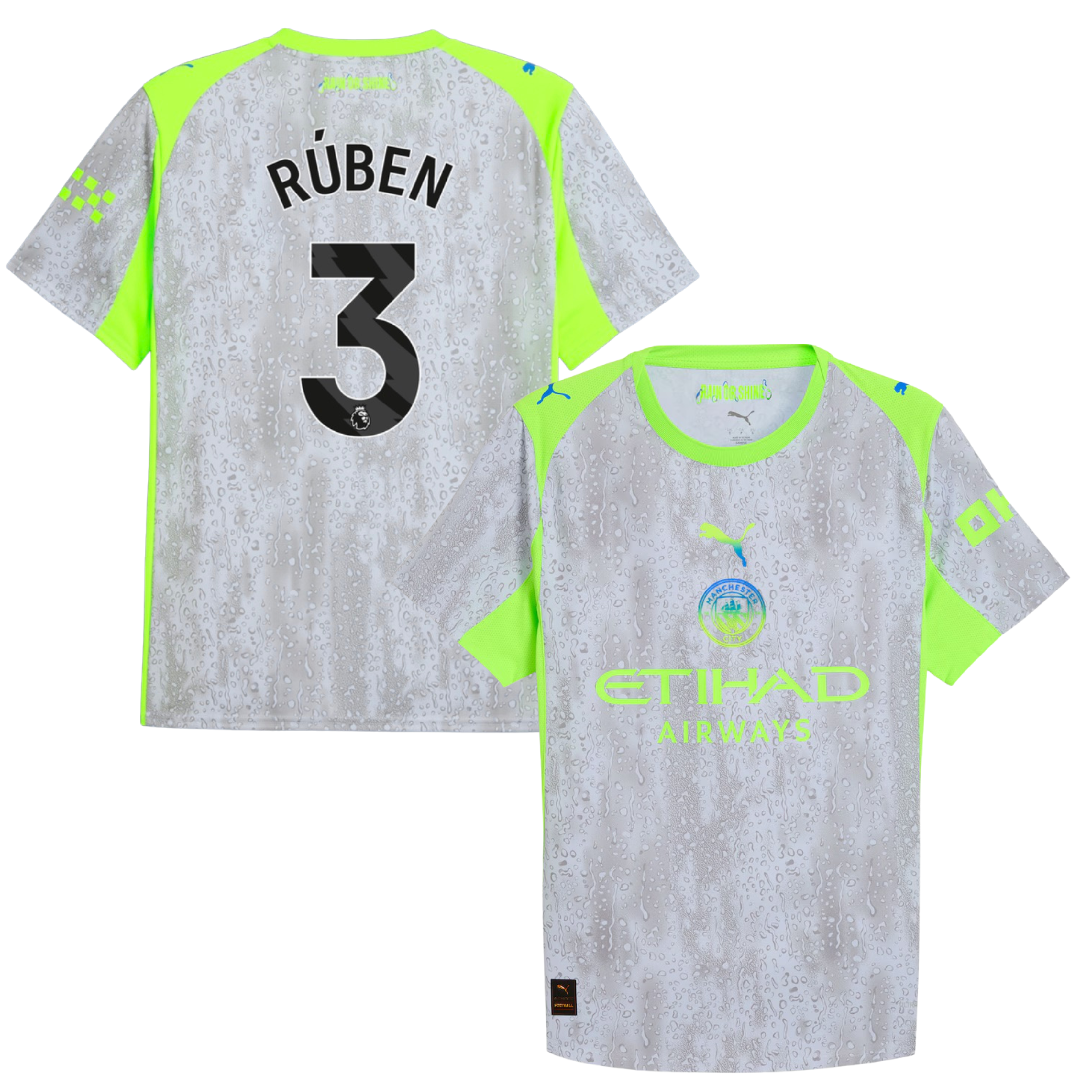 3ª Camisola Man City 25/26 - Rúben 3 5