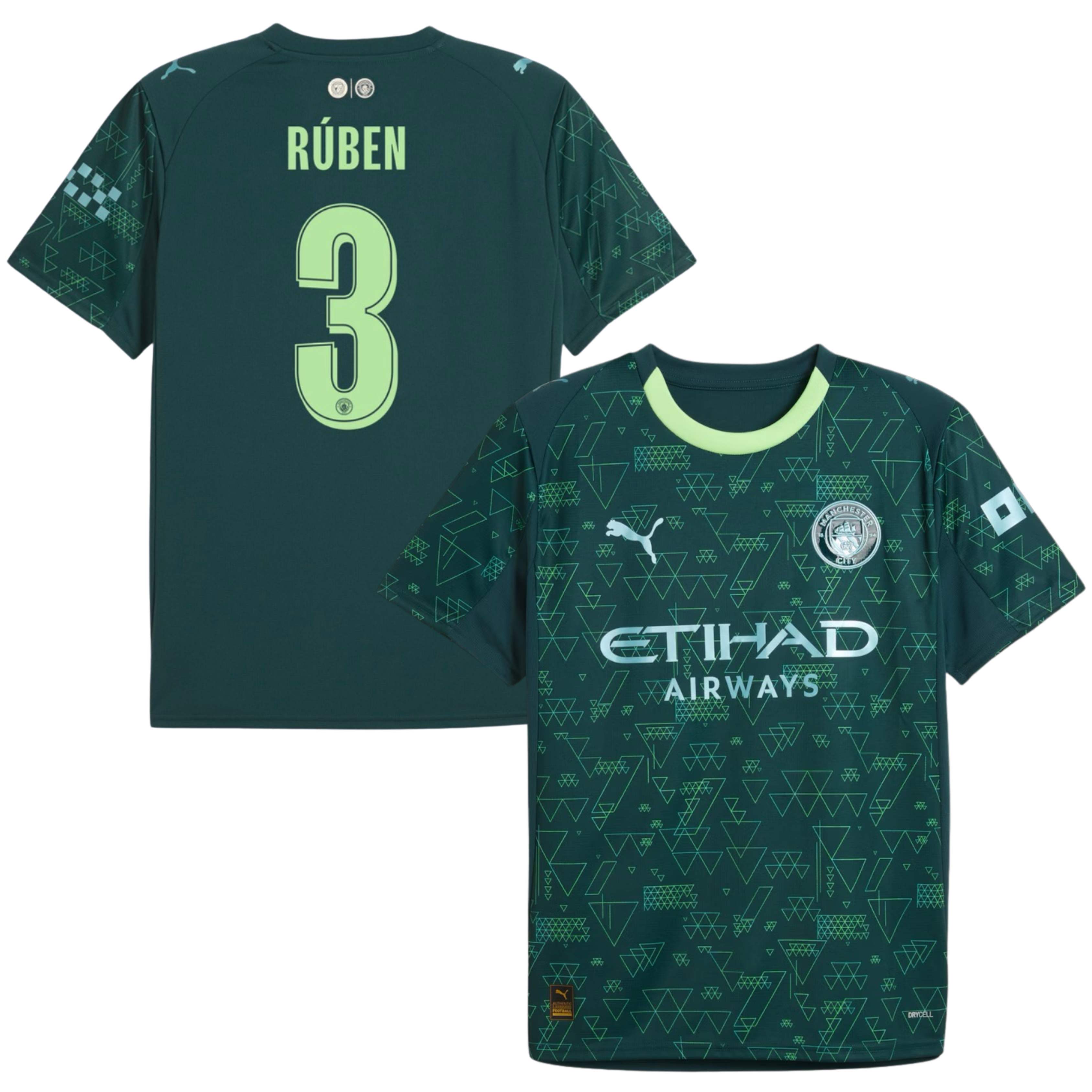 Camisola Man City EA Sports 25/26 - Rúben 3 1