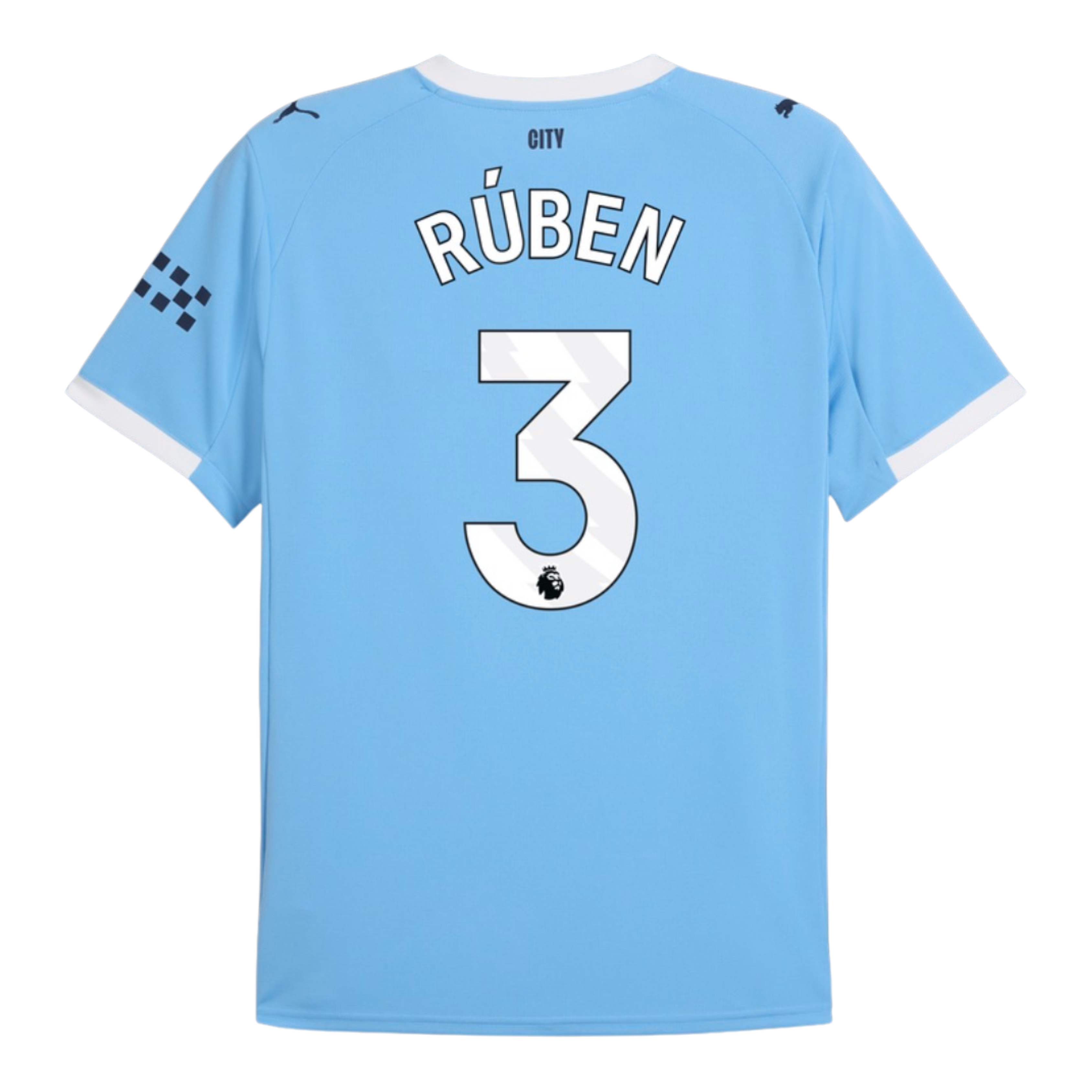 Criança - Camisola principal Man City 25/26 - Rúben 3 2