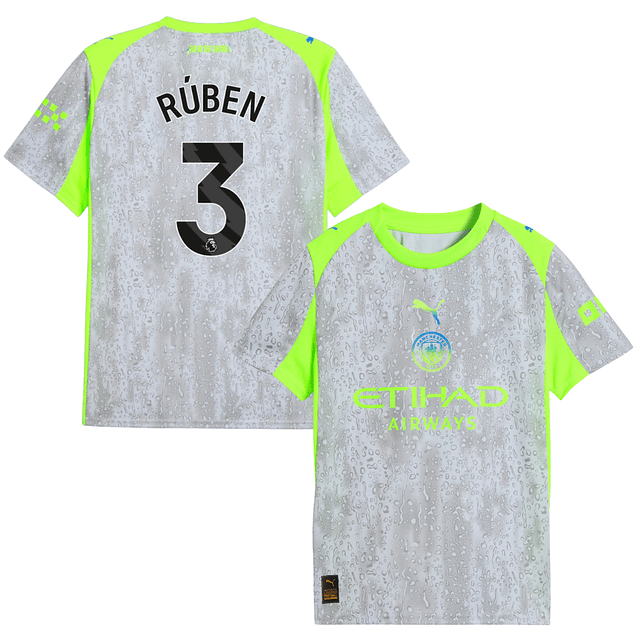 Criança - 3ª Camisola Man City 25/26 - Rúben 3