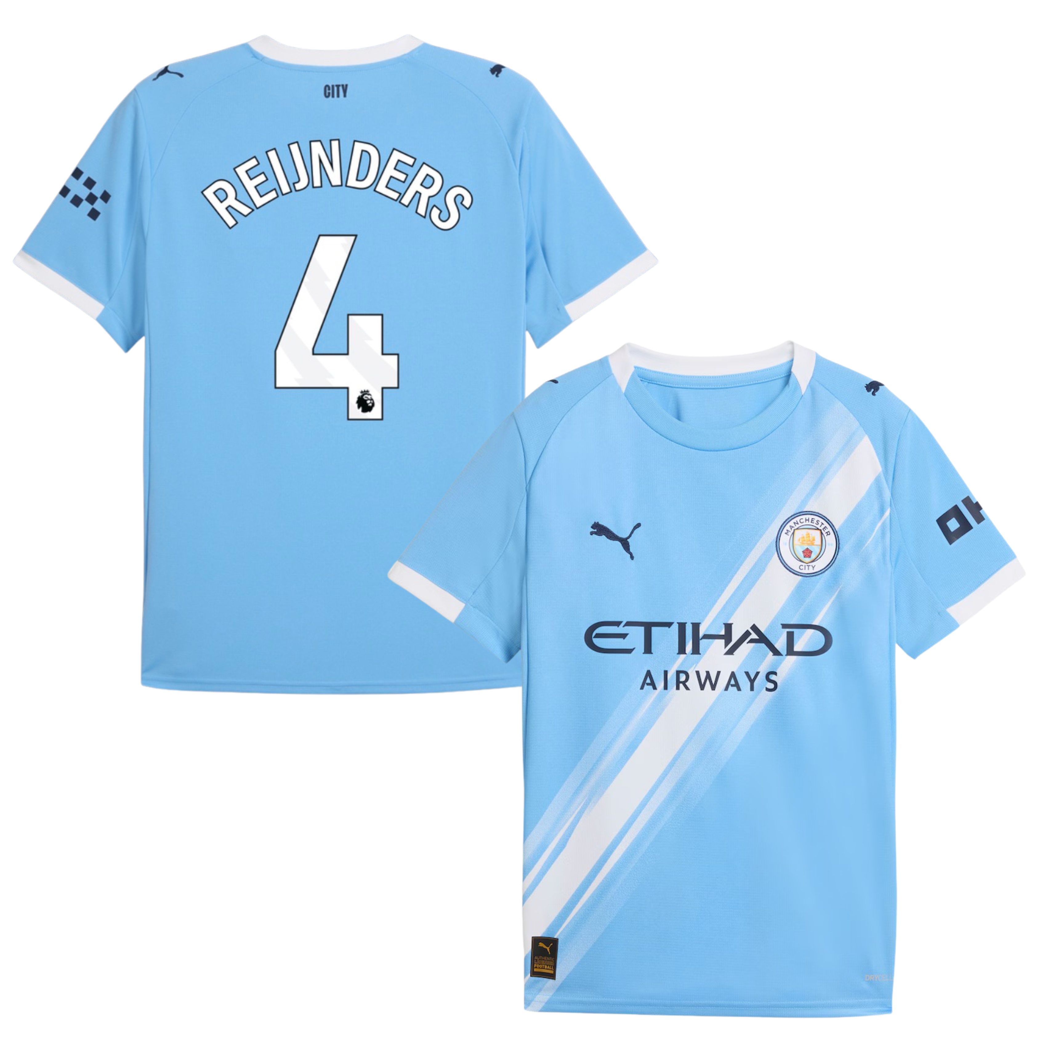 Criança - Camisola principal Man City 25/26 - Reijnders 4 1