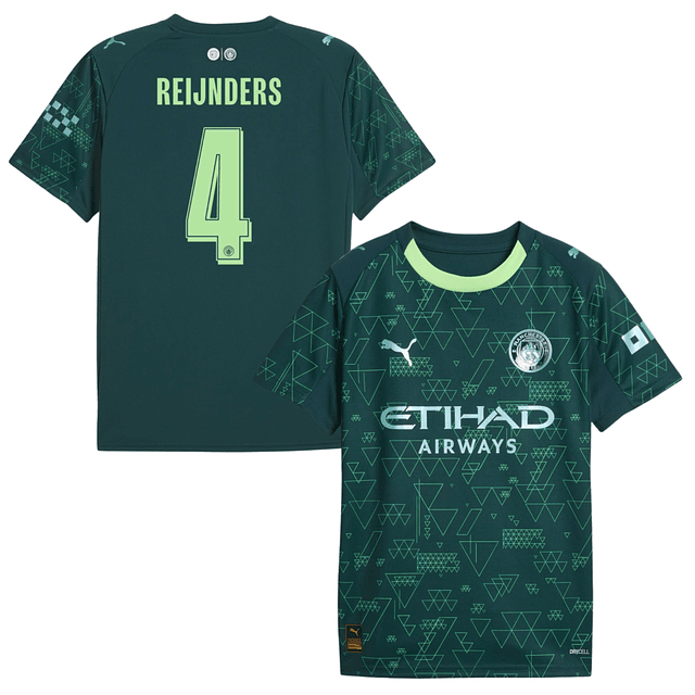Criança - Camisola Man City EA Sports 25/26 - Reijnders 4