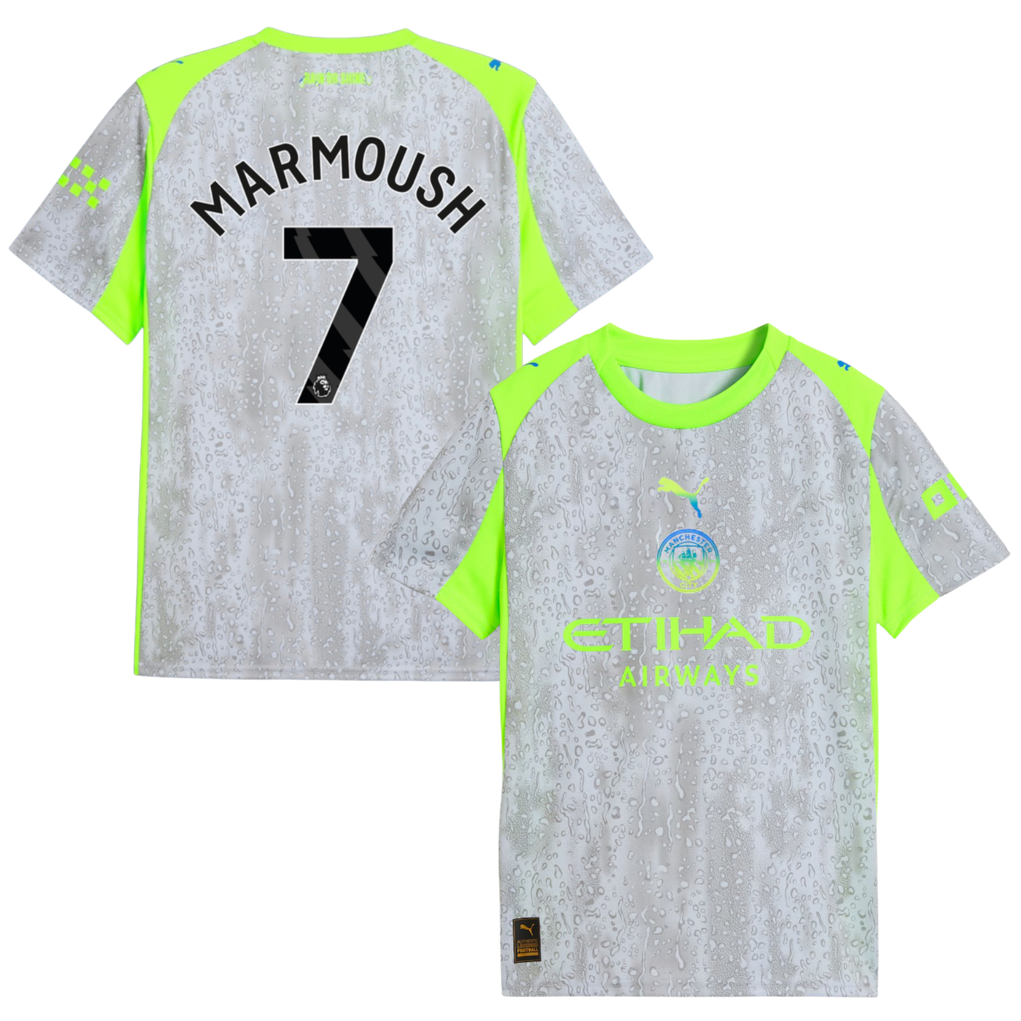 Criança - 3ª Camisola Man City 25/26 - Marmoush 7 1