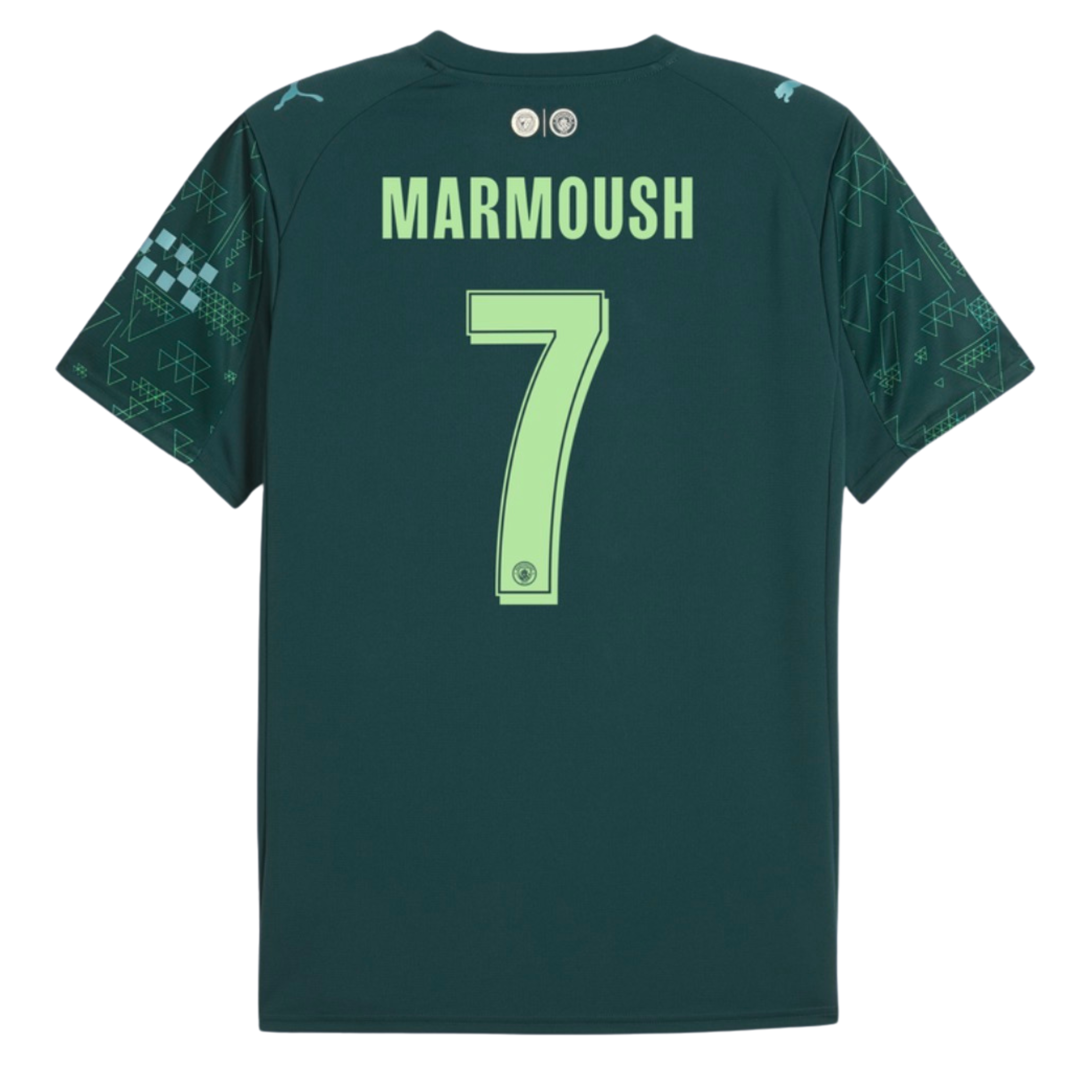 Criança - Camisola Man City EA Sports 25/26 - Marmoush 7 2