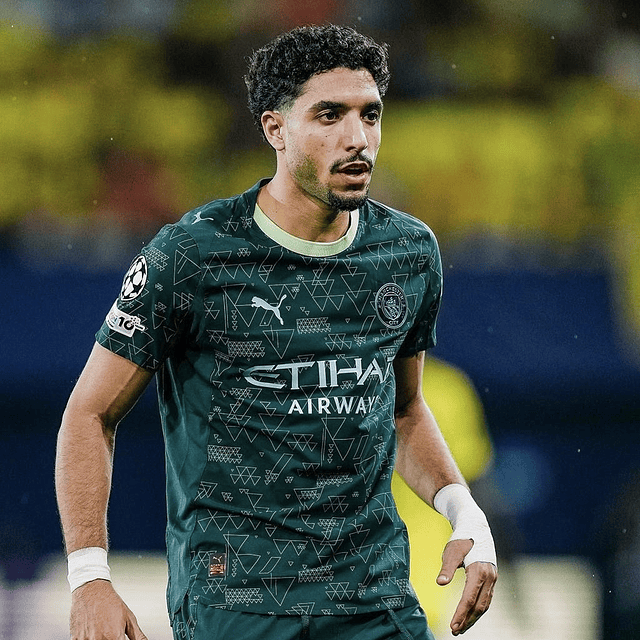 Criança - Camisola Man City EA Sports 25/26 - Marmoush 7