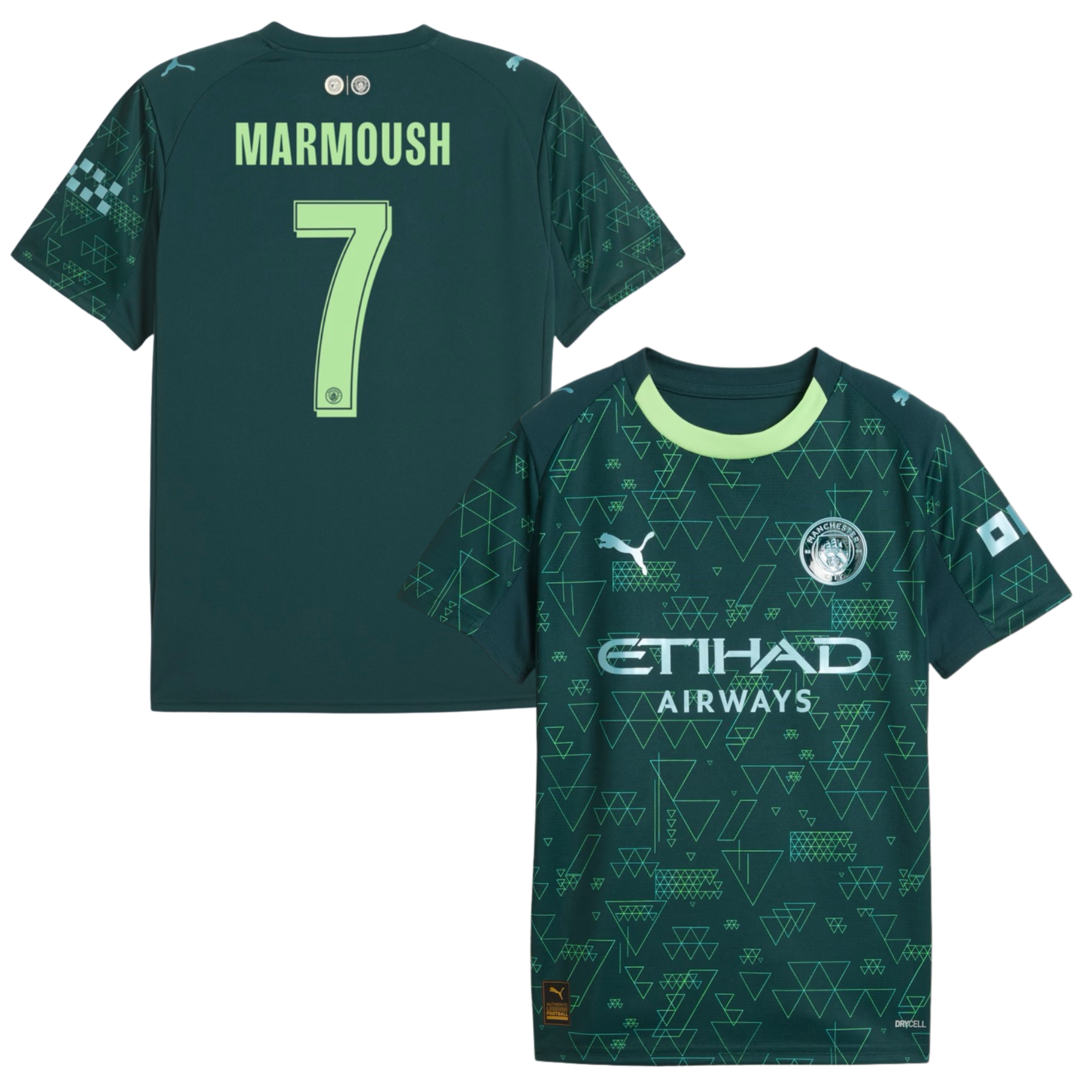 Criança - Camisola Man City EA Sports 25/26 - Marmoush 7 1