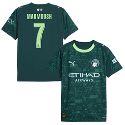 Criança - Camisola Man City EA Sports 25/26 - Marmoush 7