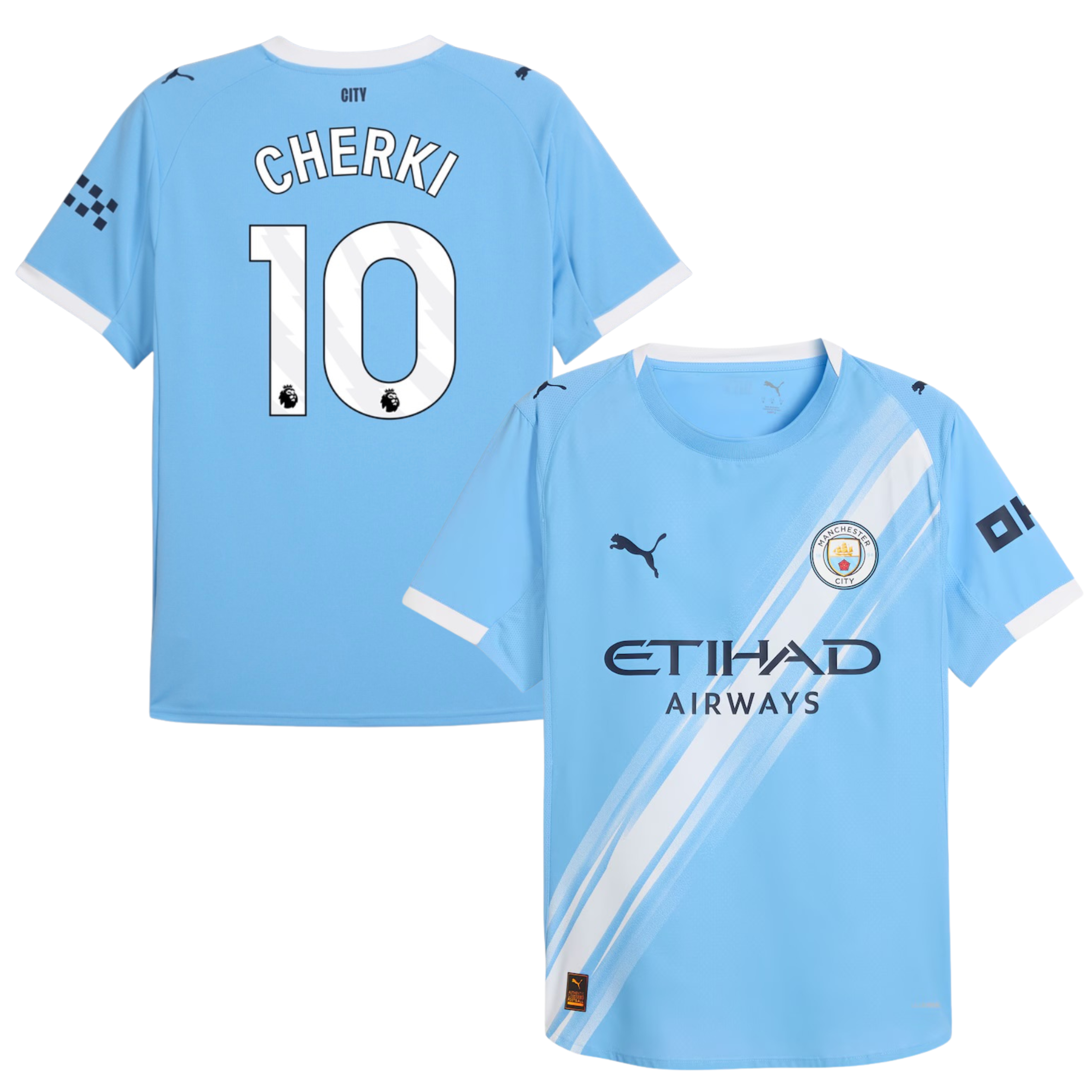 Camisola Principal Man City 25/26 - Cherki 10 5