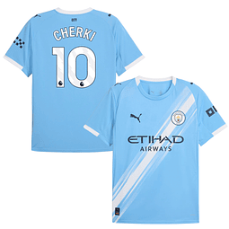 Camisola Principal Man City 25/26 - Cherki 10