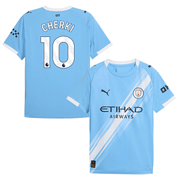 Criança - Camisola principal Man City 25/26 - Cherki 10