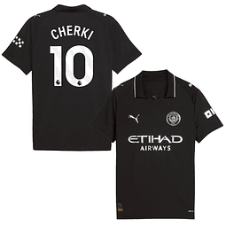 Criança - Camisola alternativa Man City 25/26 - Cherki 10