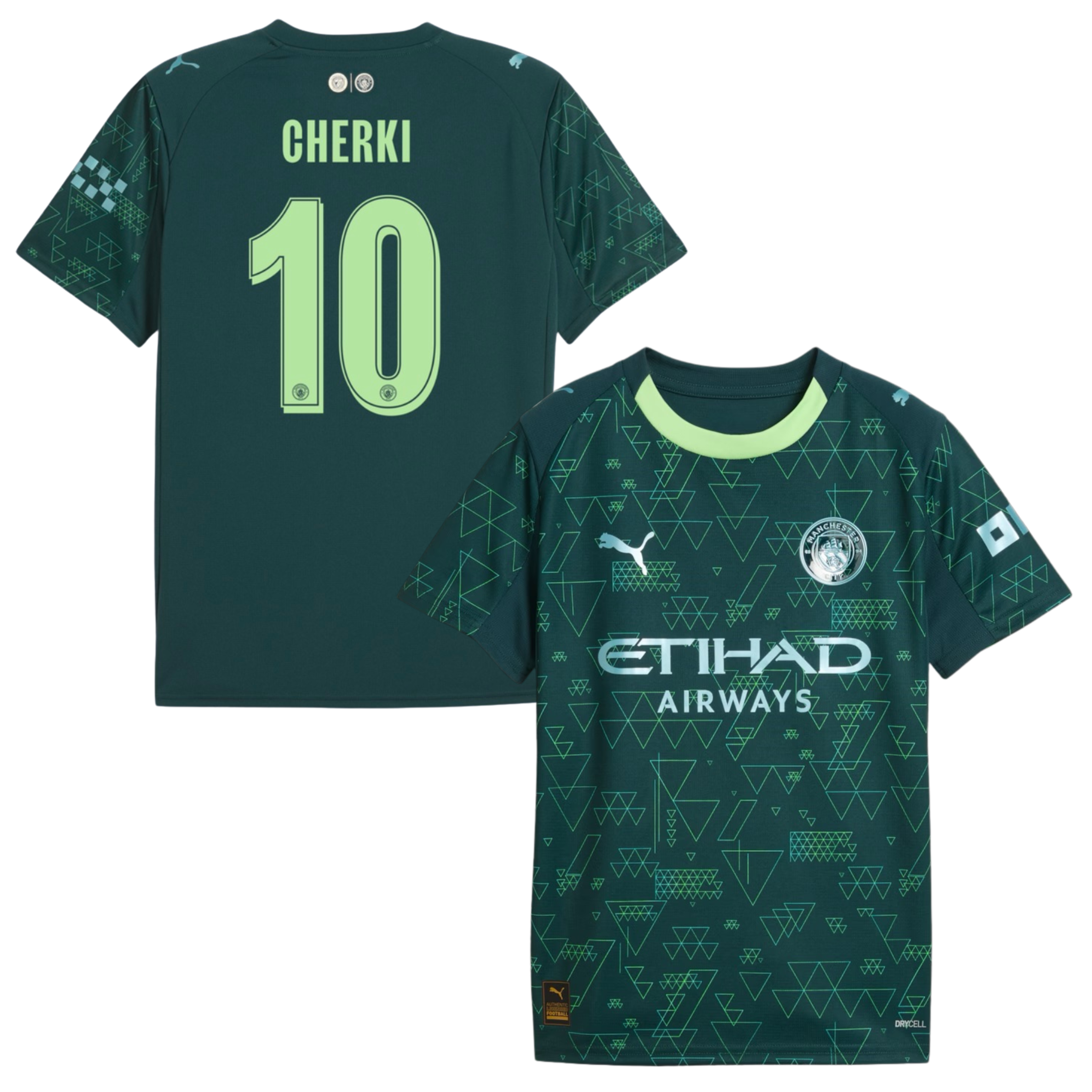 Criança - Camisola Man City EA Sports 25/26 - Cherki 10 1
