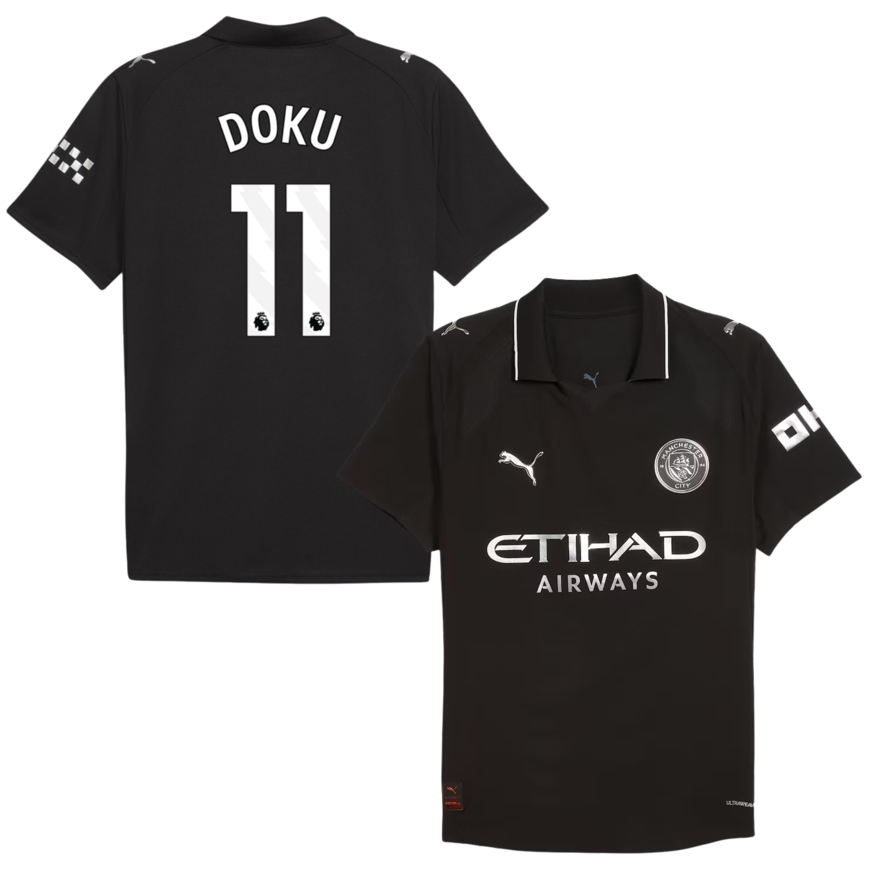 Camisola alternativa Man City 25/26 - Doku 11 5