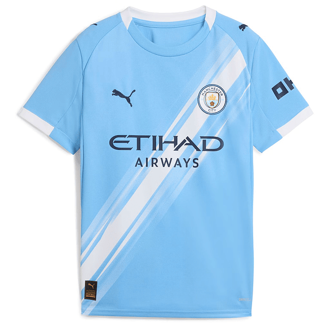 Criança - Camisola principal Man City 25/26 - Doku 11