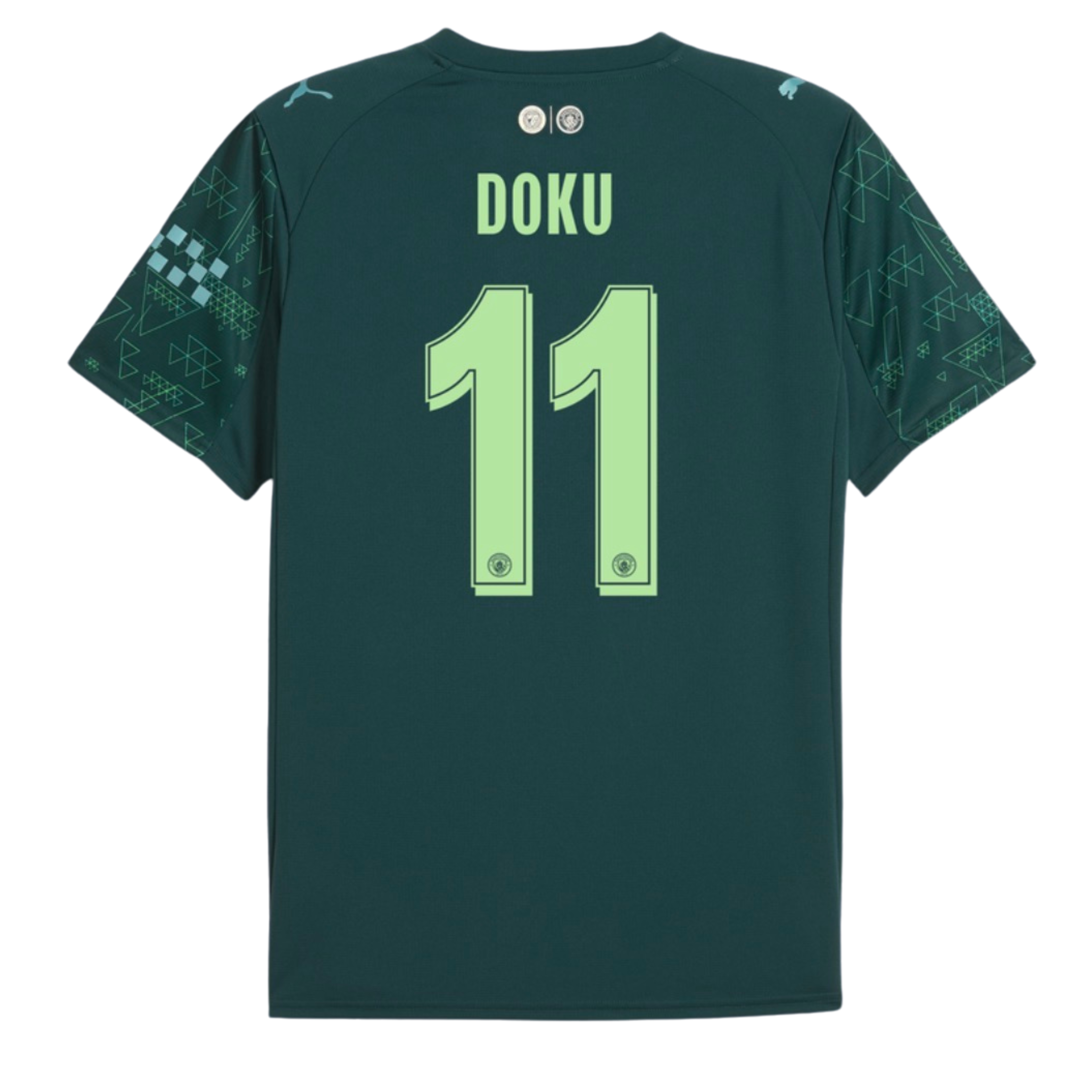 Criança - Camisola Man City EA Sports 25/26 - Doku 11 2