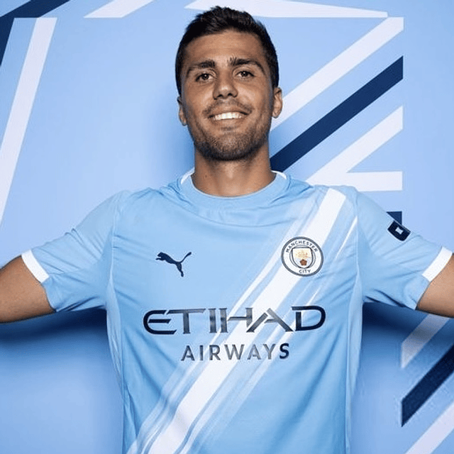 Camisola Principal Man City 25/26 - Rodrigo 16