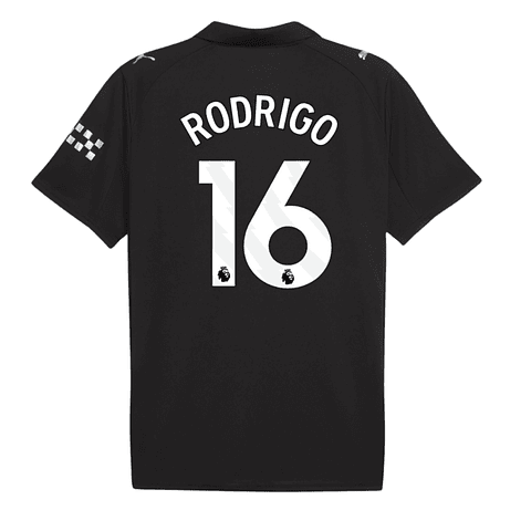 Camisola alternativa Man City 25/26 - Rodrigo 16
