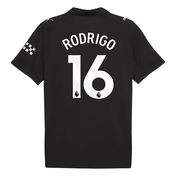 Camisola alternativa Man City 25/26 - Rodrigo 16