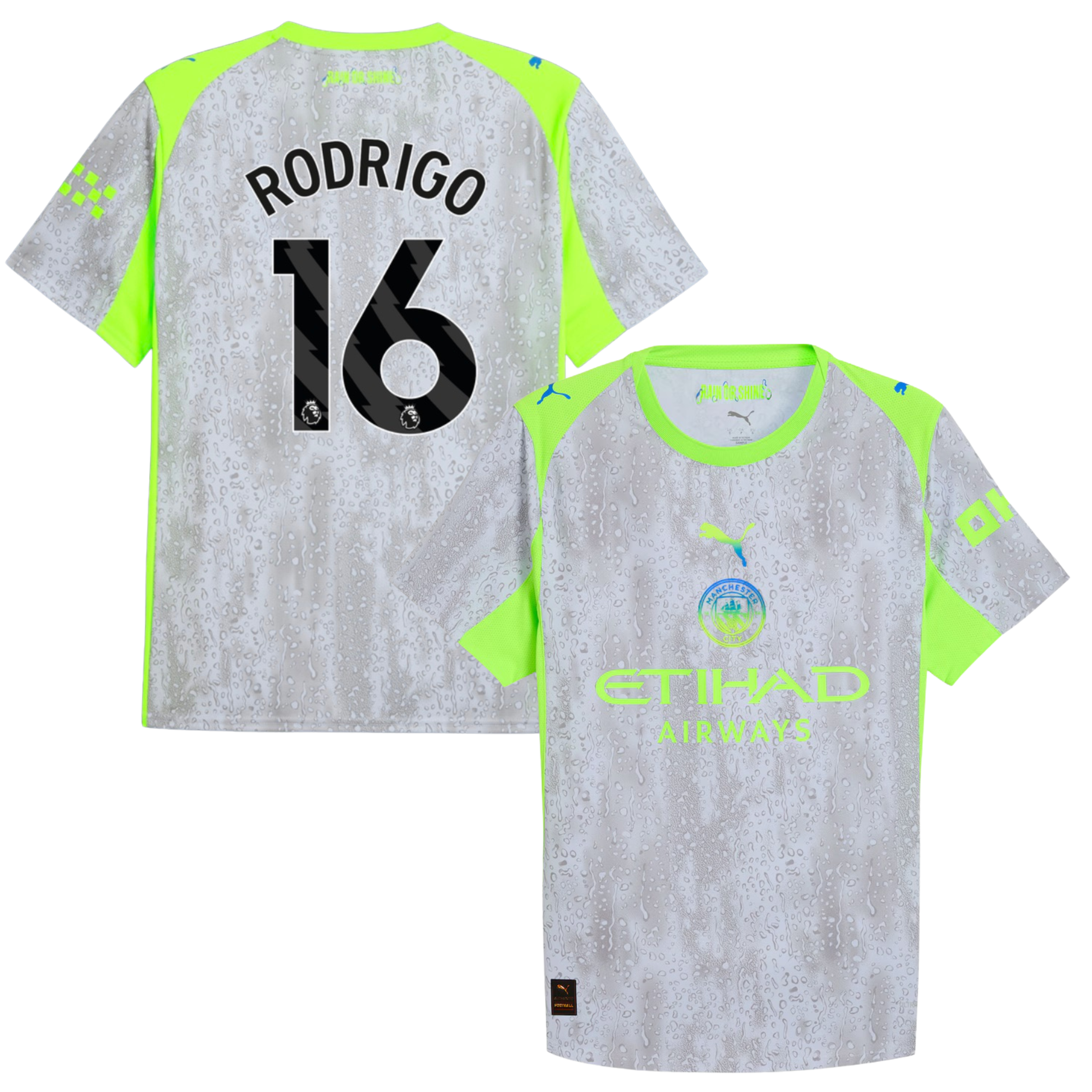 3ª Camisola Man City 25/26 - Rodrigo 16 4