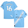 Criança - Camisola principal Man City 25/26 - Rodrigo 16