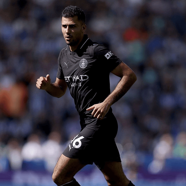 Criança - Camisola alternativa Man City 25/26 - Rodrigo 16