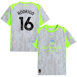 Criança - 3ª Camisola Man City 25/26 - Rodrigo 16
