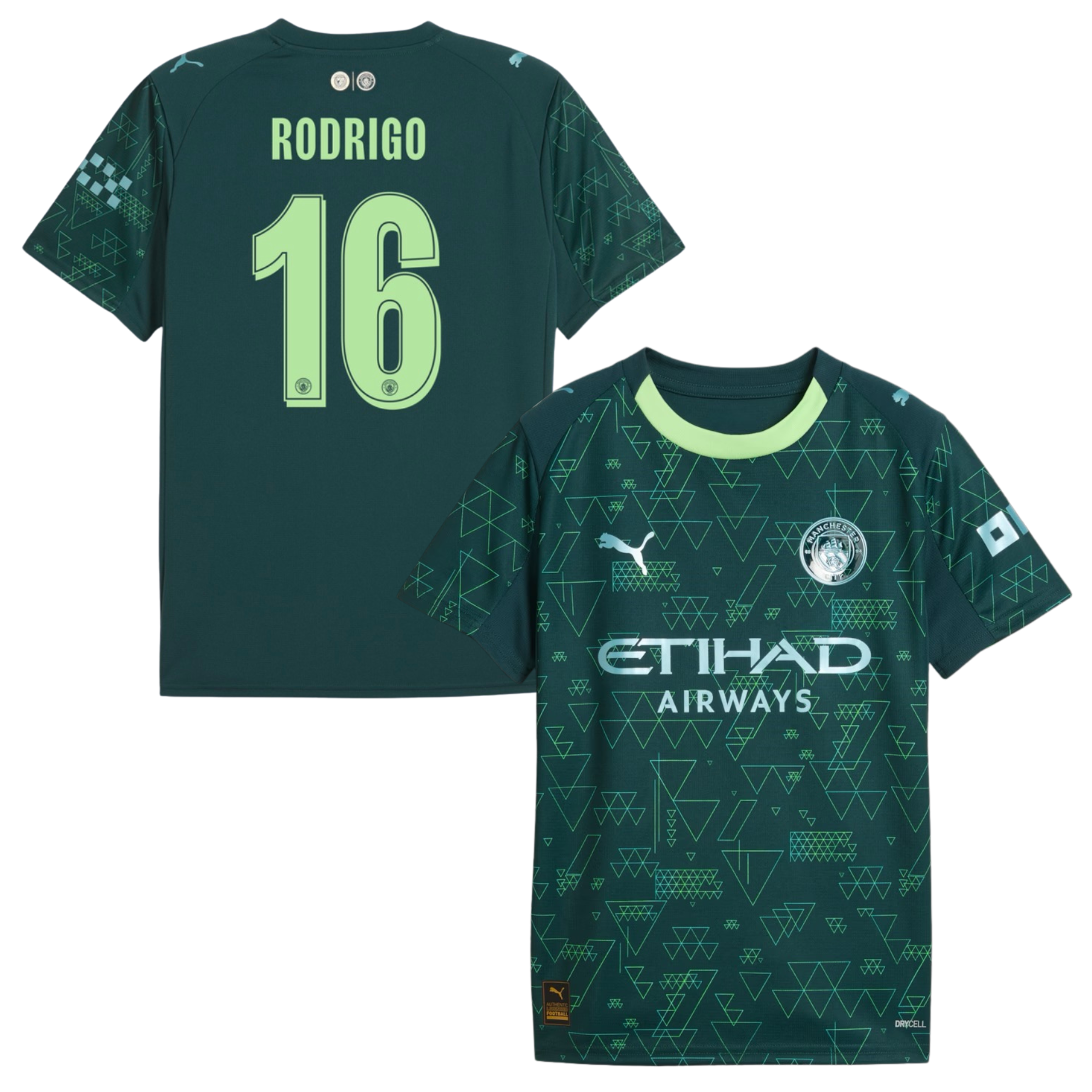 Criança - Camisola Man City EA Sports 25/26 - Rodrigo 16 1
