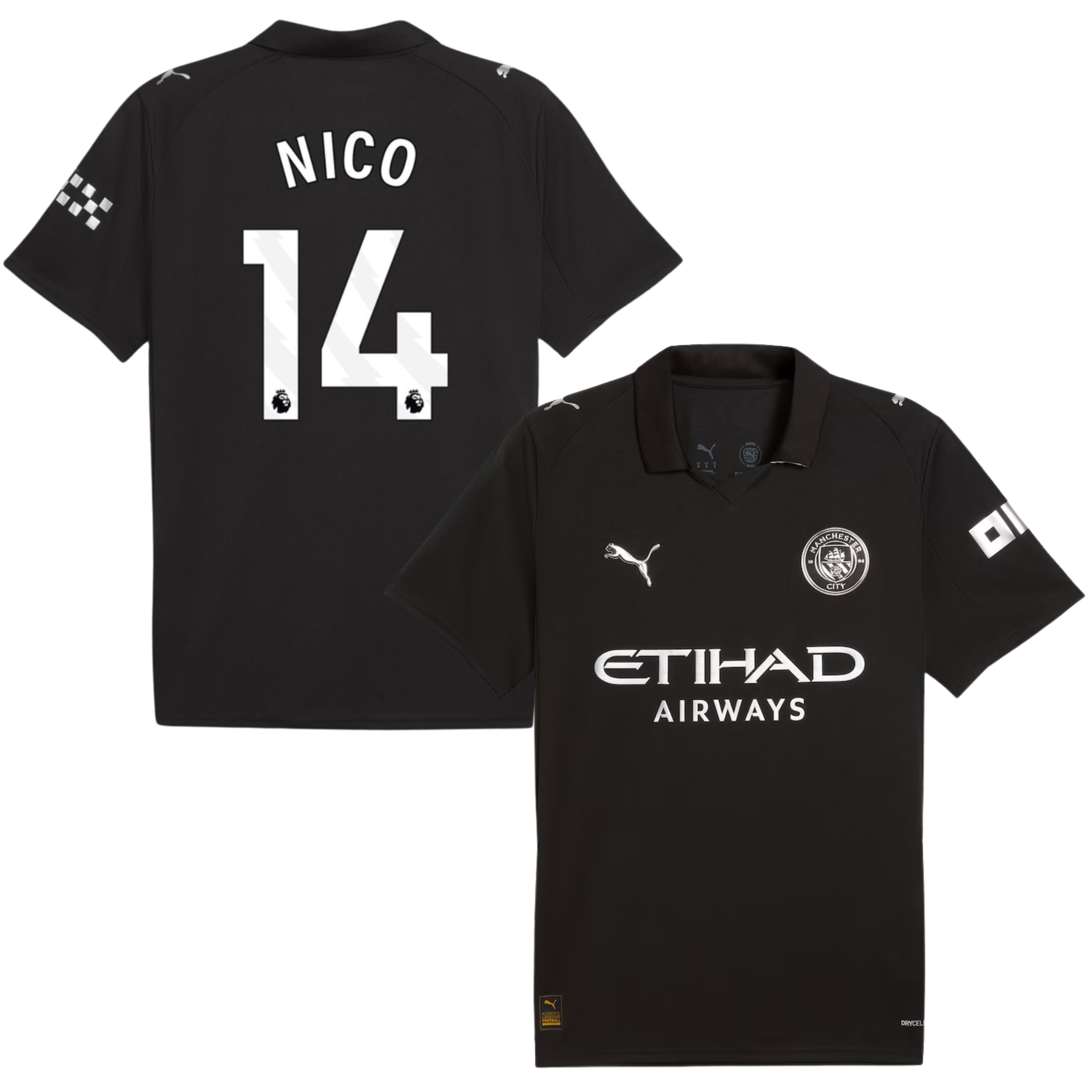 Camisola alternativa Man City 25/26 - Nico 14 1