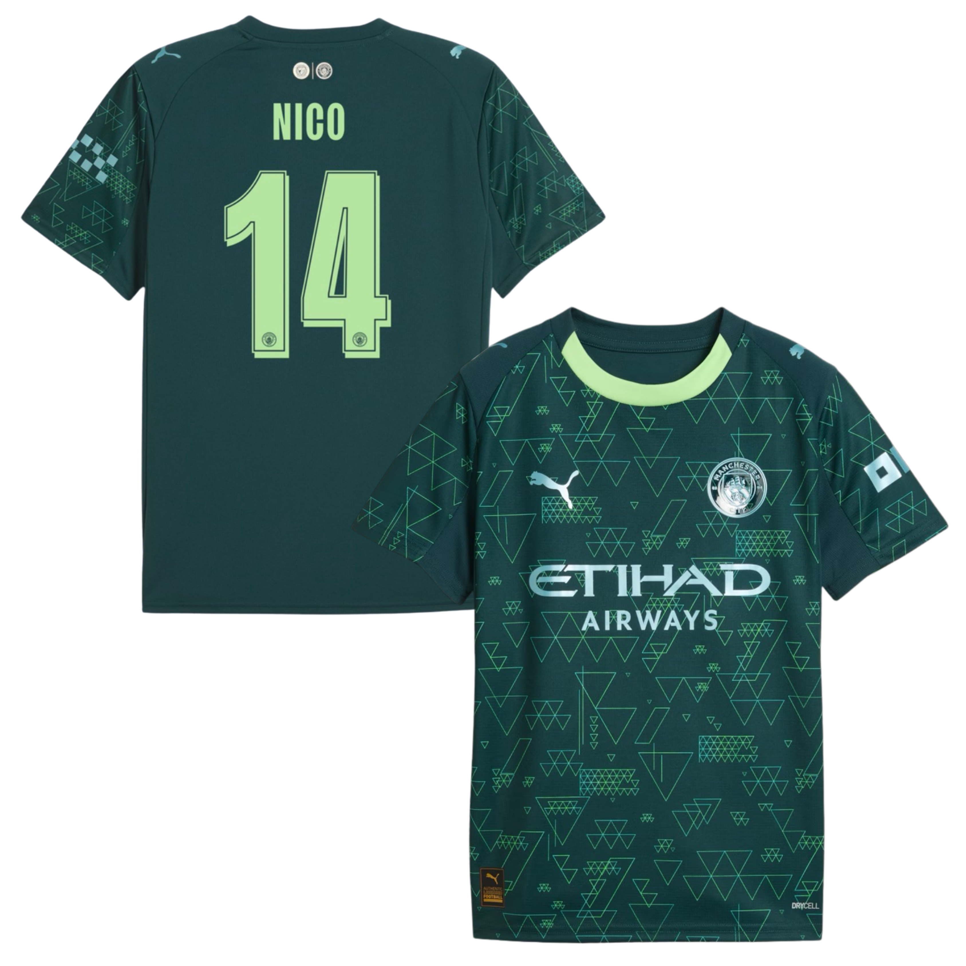 Criança - Camisola Man City EA Sports 25/26 - Nico 14 1